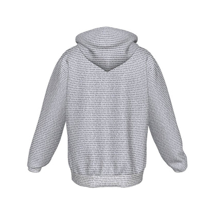 Unisex Heavy Fleece Zip Up Hoodie