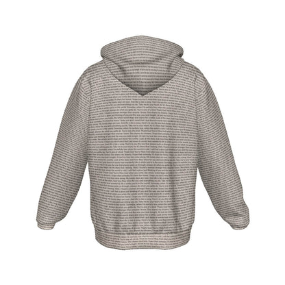 Unisex Heavy Fleece Zip Up Hoodie
