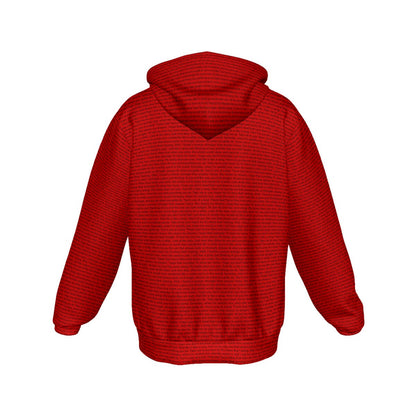 Unisex Heavy Fleece Zip Up Hoodie