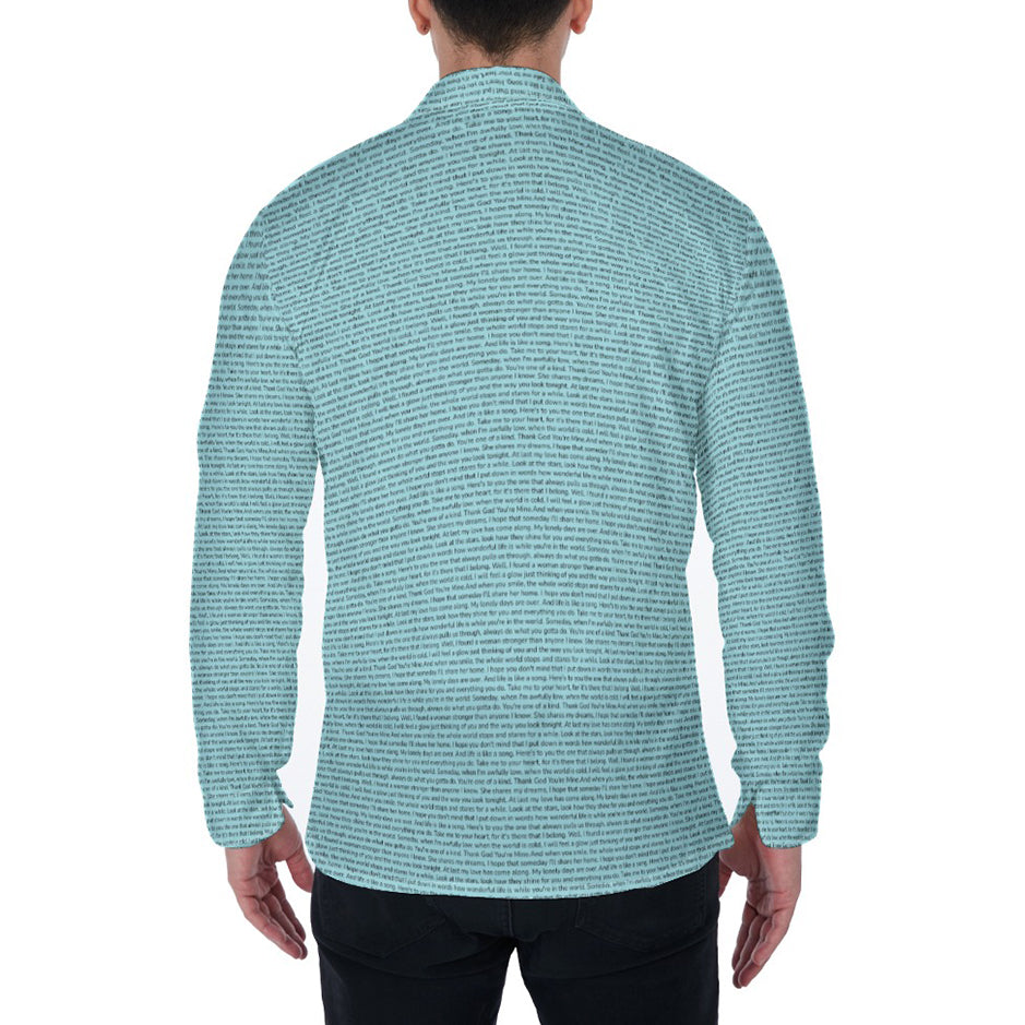 Men's Long Sleeve Button-Up Shirt