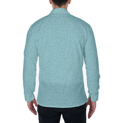 Men's Long Sleeve Button-Up Shirt