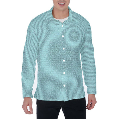 Men's Long Sleeve Button-Up Shirt