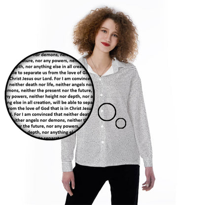 Women's Long Sleeve Satin Shirt