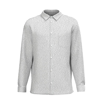 Men's Cotton Long Sleeve Pocket Button - Up Shirt - TuneInk