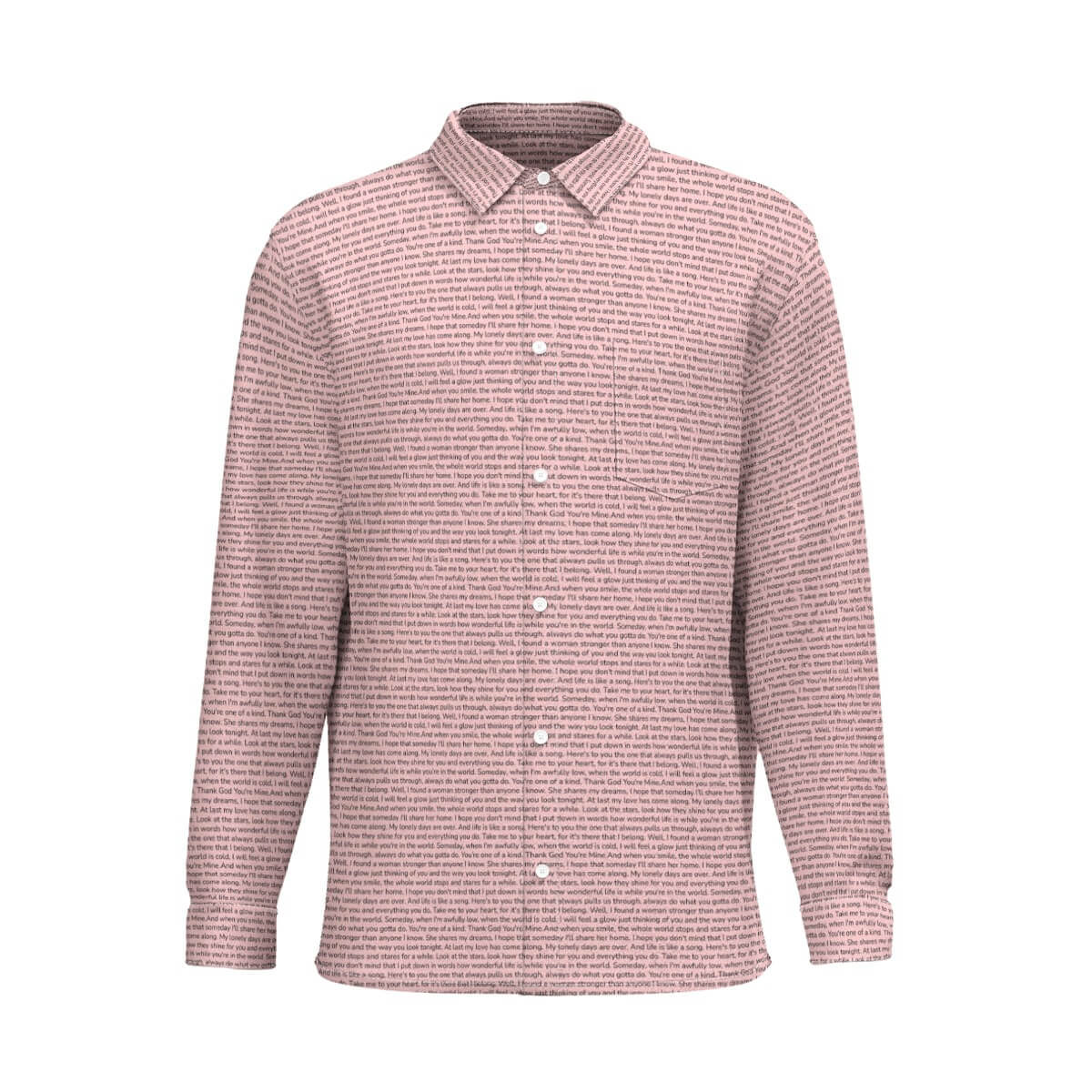 Men's Cotton Long Sleeve Pocket Button - Up Shirt - TuneInk
