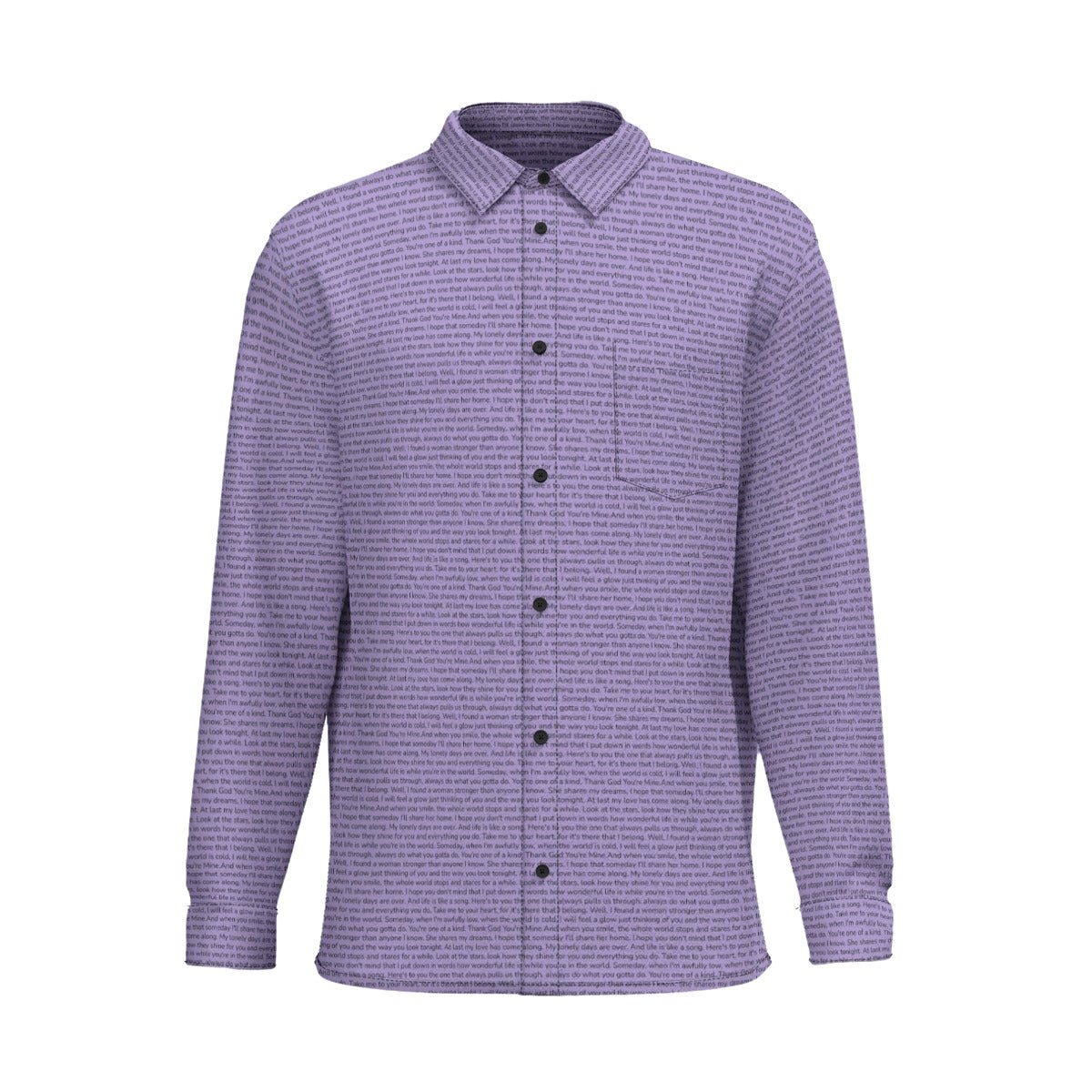 Men's Cotton Long Sleeve Pocket Button - Up Shirt - TuneInk