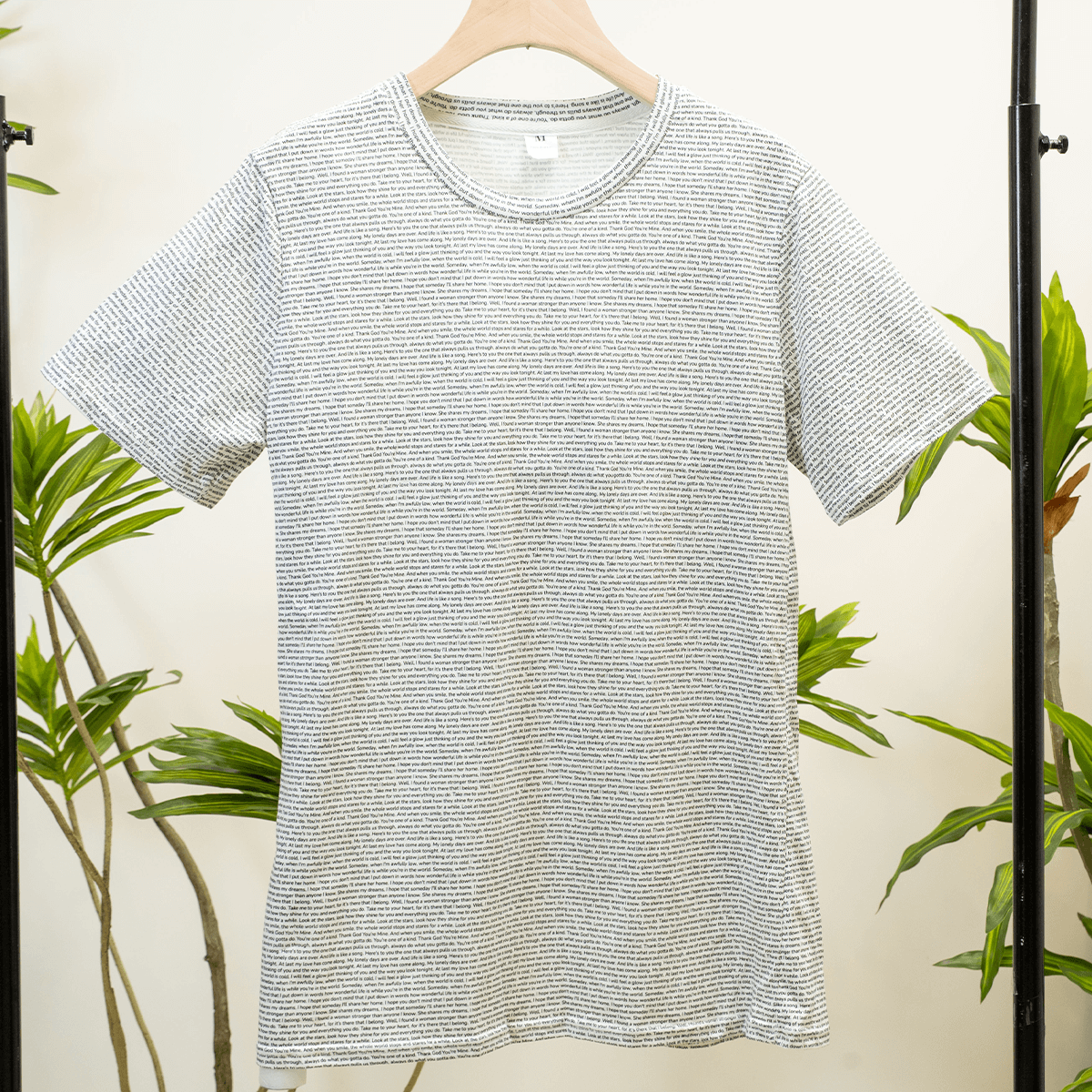 Herren T-Shirt mit O-Ausschnitt aus Baumwolle - TuneInk