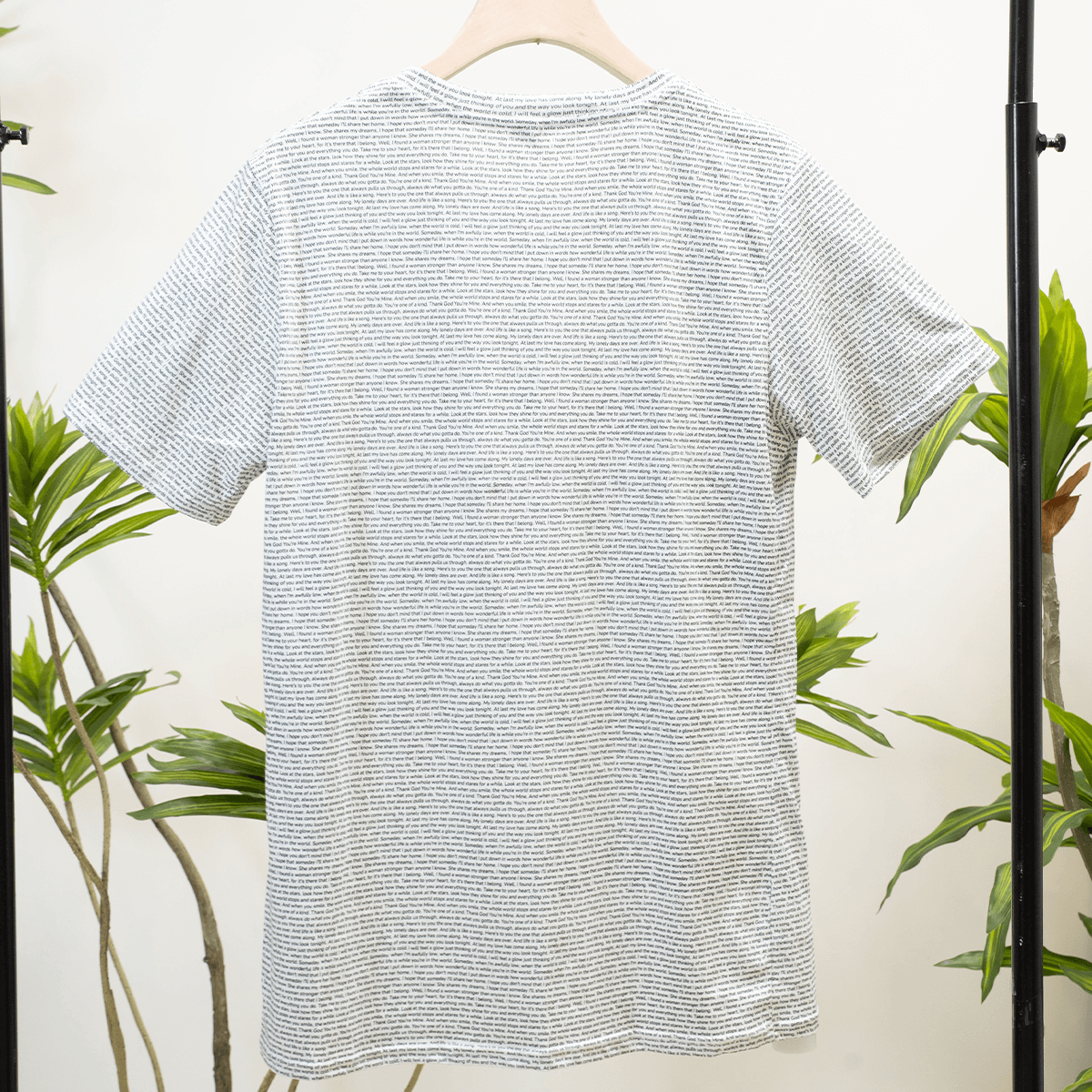 Herren T-Shirt mit O-Ausschnitt aus Baumwolle - TuneInk