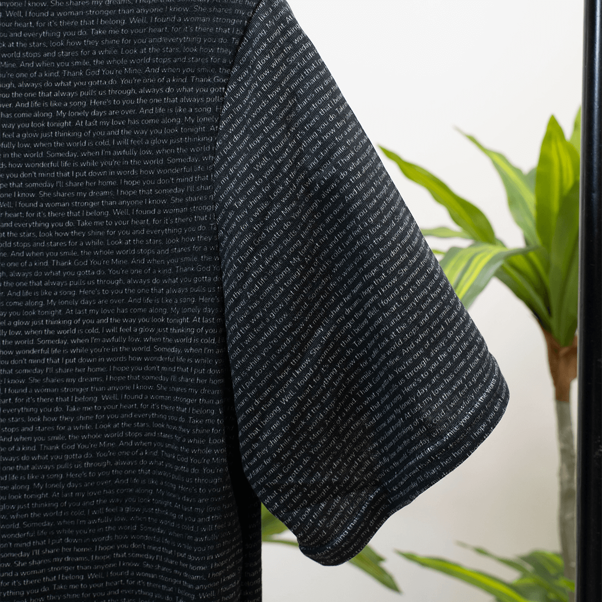 Herren T-Shirt mit O-Ausschnitt aus Baumwolle - TuneInk