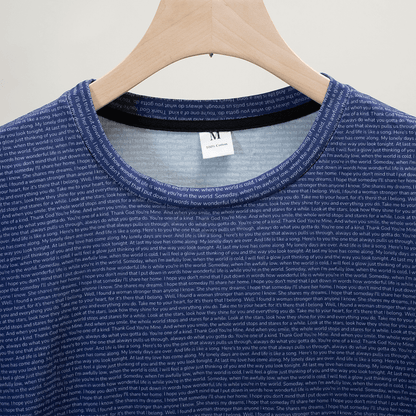 Herren T-Shirt mit O-Ausschnitt aus Baumwolle - TuneInk