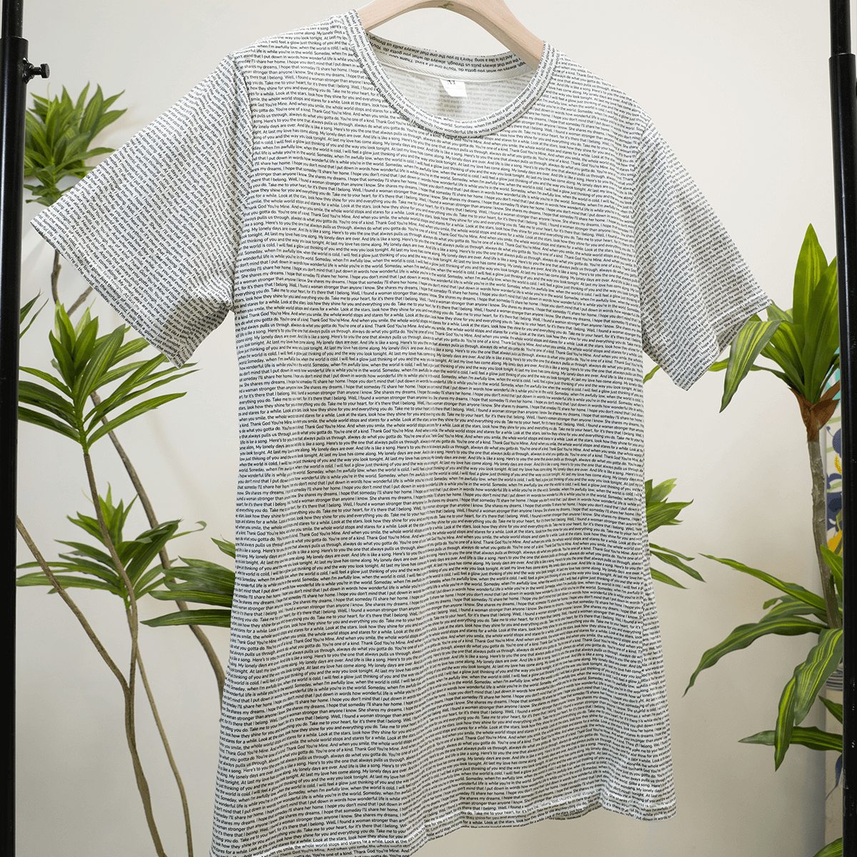 Herren T-Shirt mit O-Ausschnitt aus Baumwolle - TuneInk