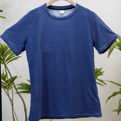 Herren T-Shirt mit O-Ausschnitt aus Baumwolle - TuneInk