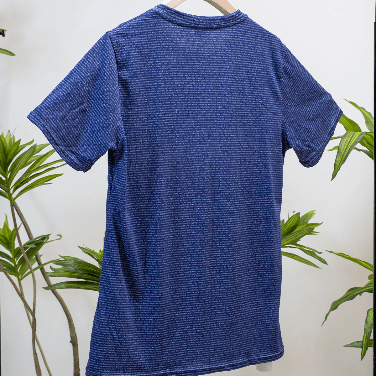 Herren T-Shirt mit O-Ausschnitt aus Baumwolle - TuneInk