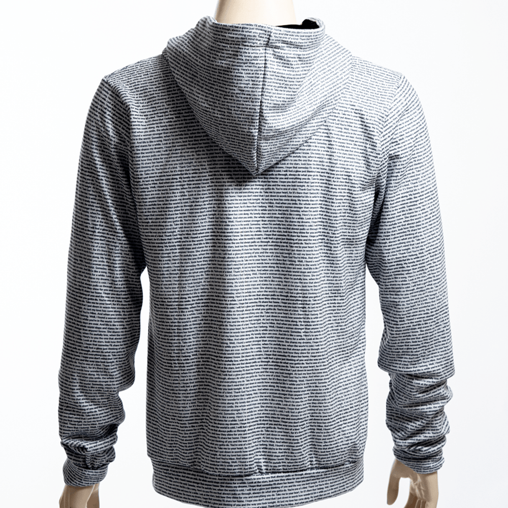 Men's Heavy Fleece Zip Up Hoodie
