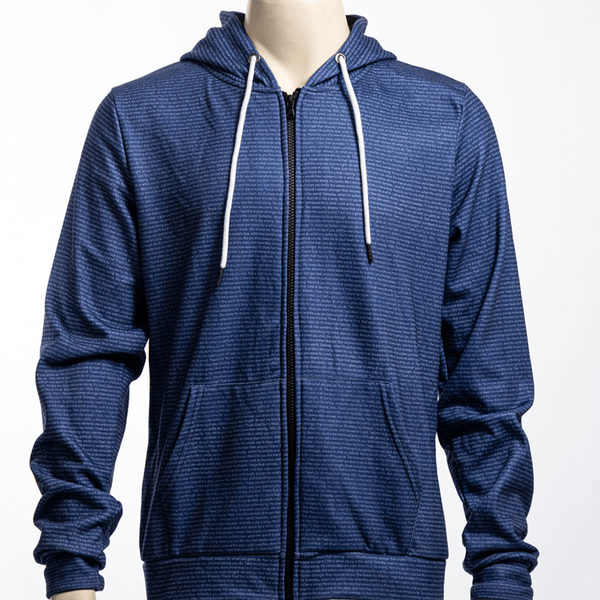 Men's Heavy Fleece Zip Up Hoodie