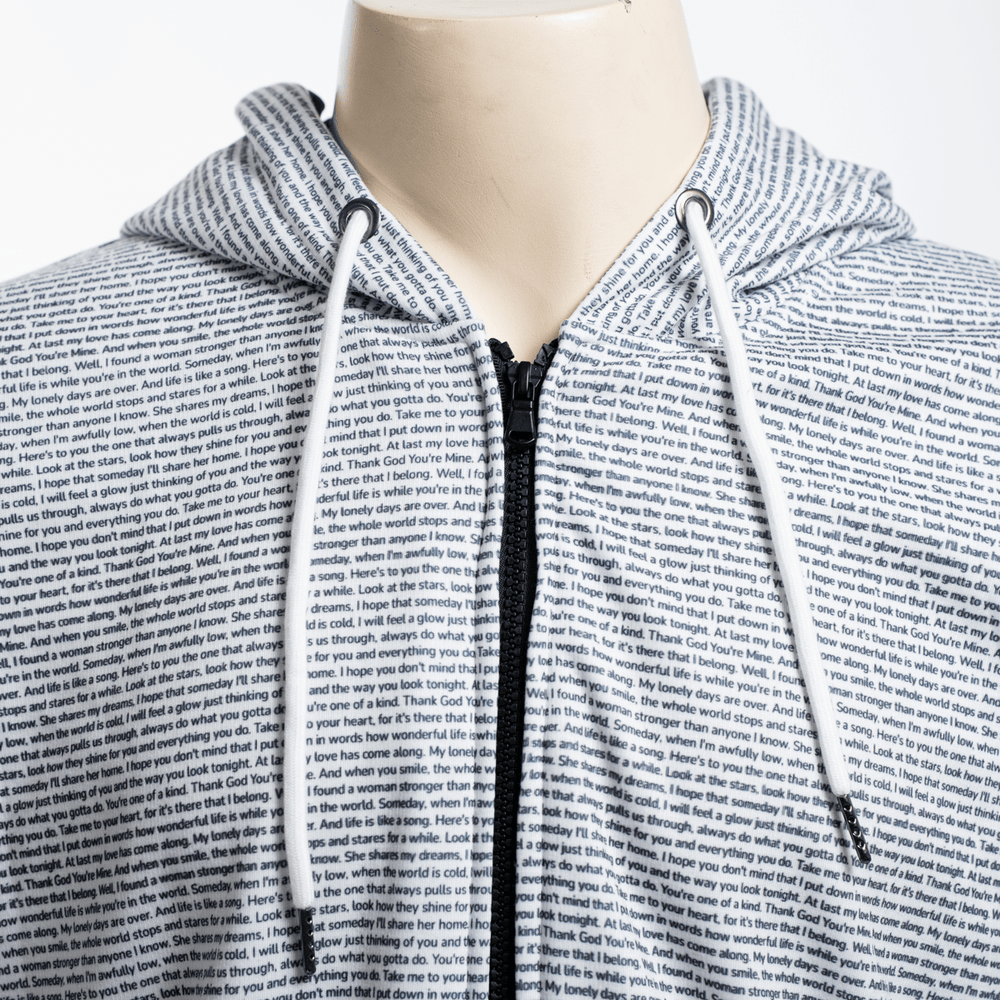 Men's Heavy Fleece Zip Up Hoodie