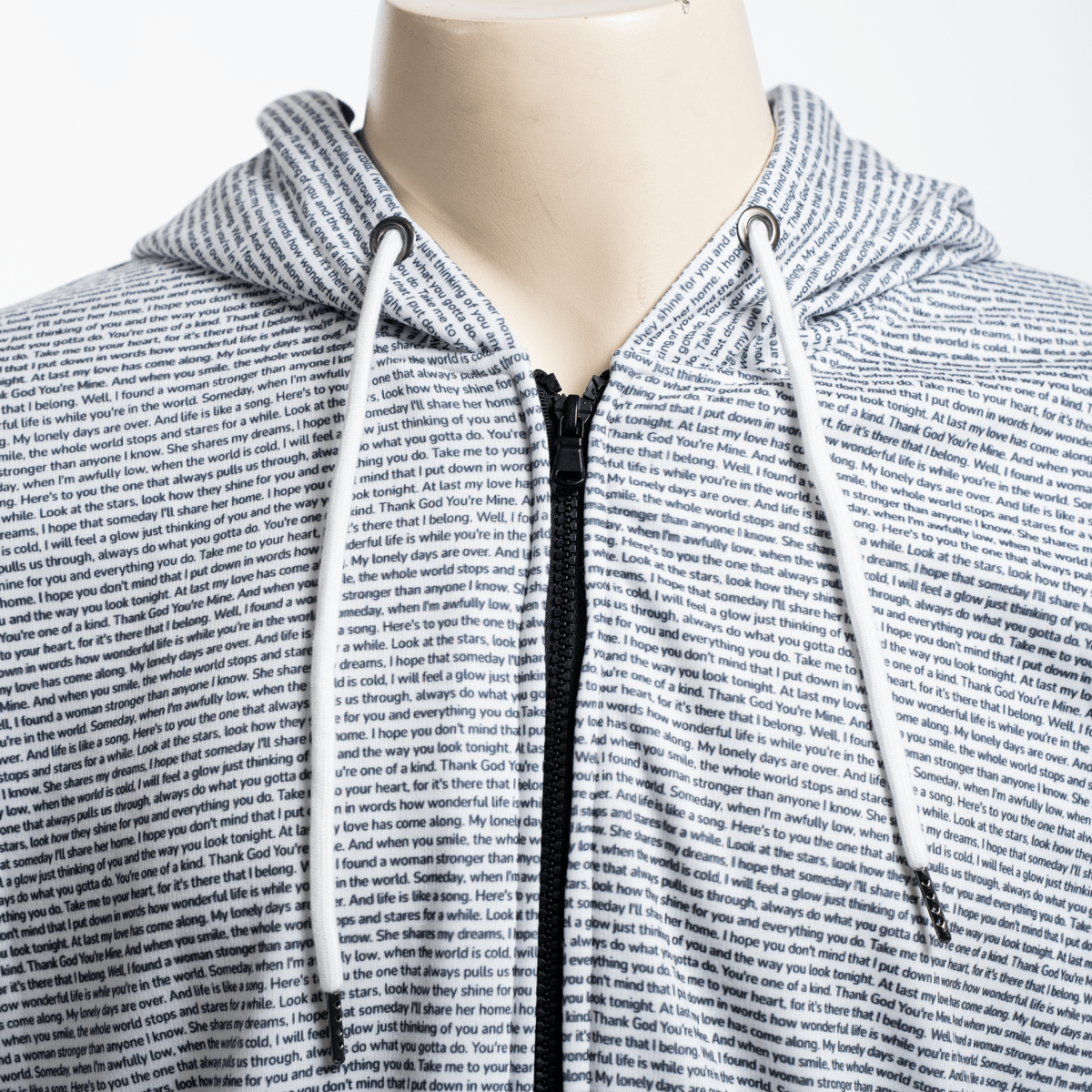 Men's Heavy Fleece Zip Up Hoodie - TuneInk