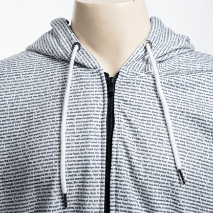 Men's Heavy Fleece Zip Up Hoodie - TuneInk