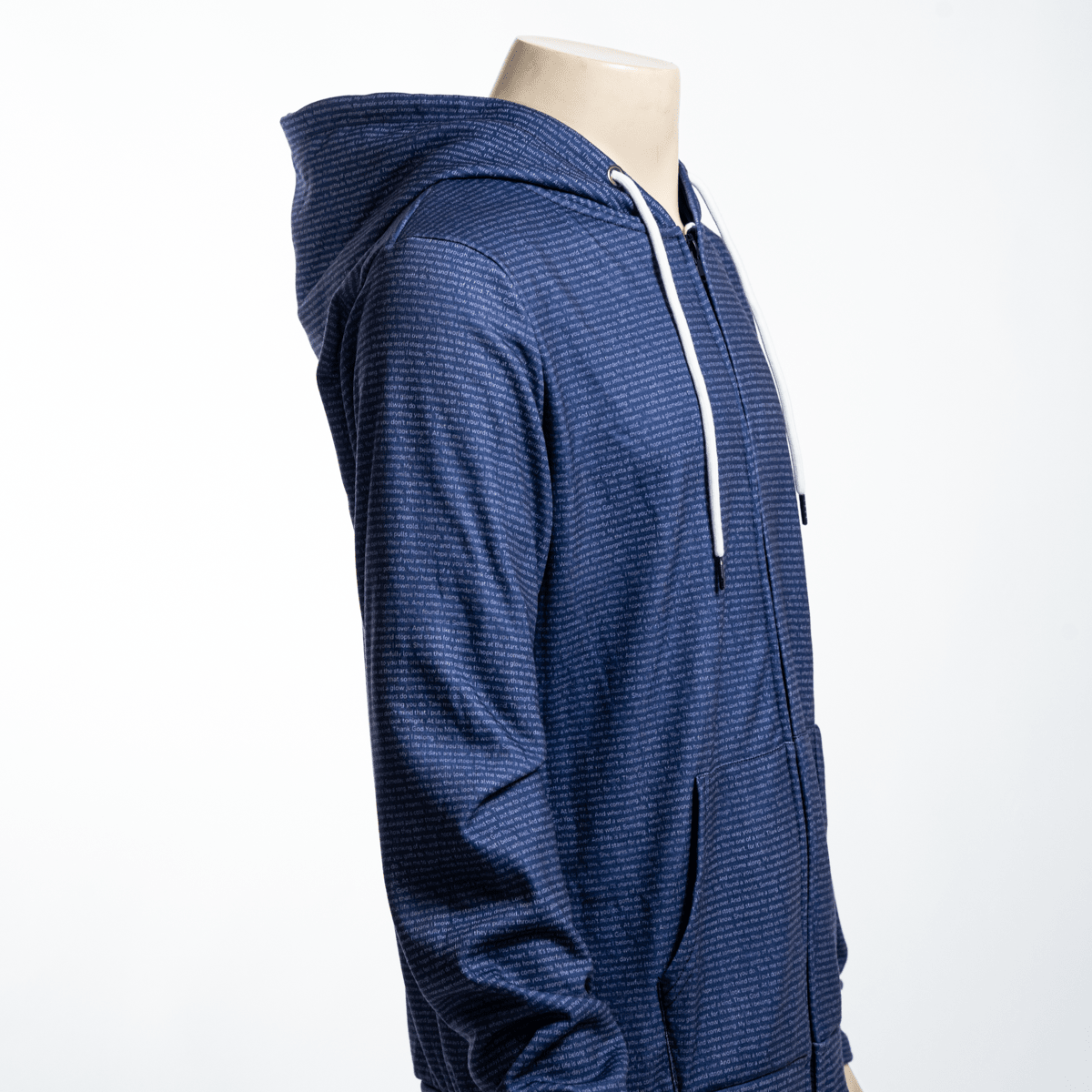 Men's Heavy Fleece Zip Up Hoodie - TuneInk