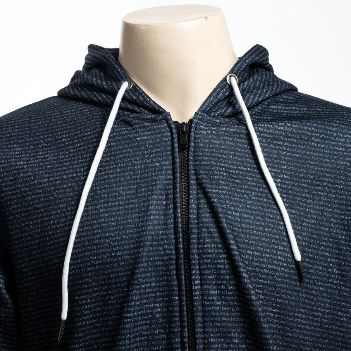 Men's Heavy Fleece Zip Up Hoodie - TuneInk