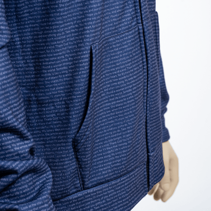 Men's Heavy Fleece Zip Up Hoodie - TuneInk