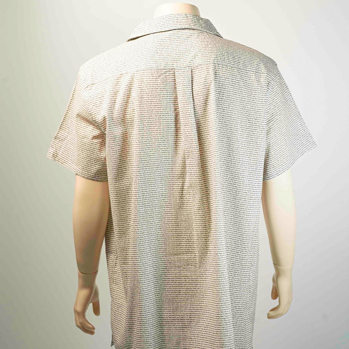 Men's Linen Textured Cotton Hawaiian Shirt - TuneInk