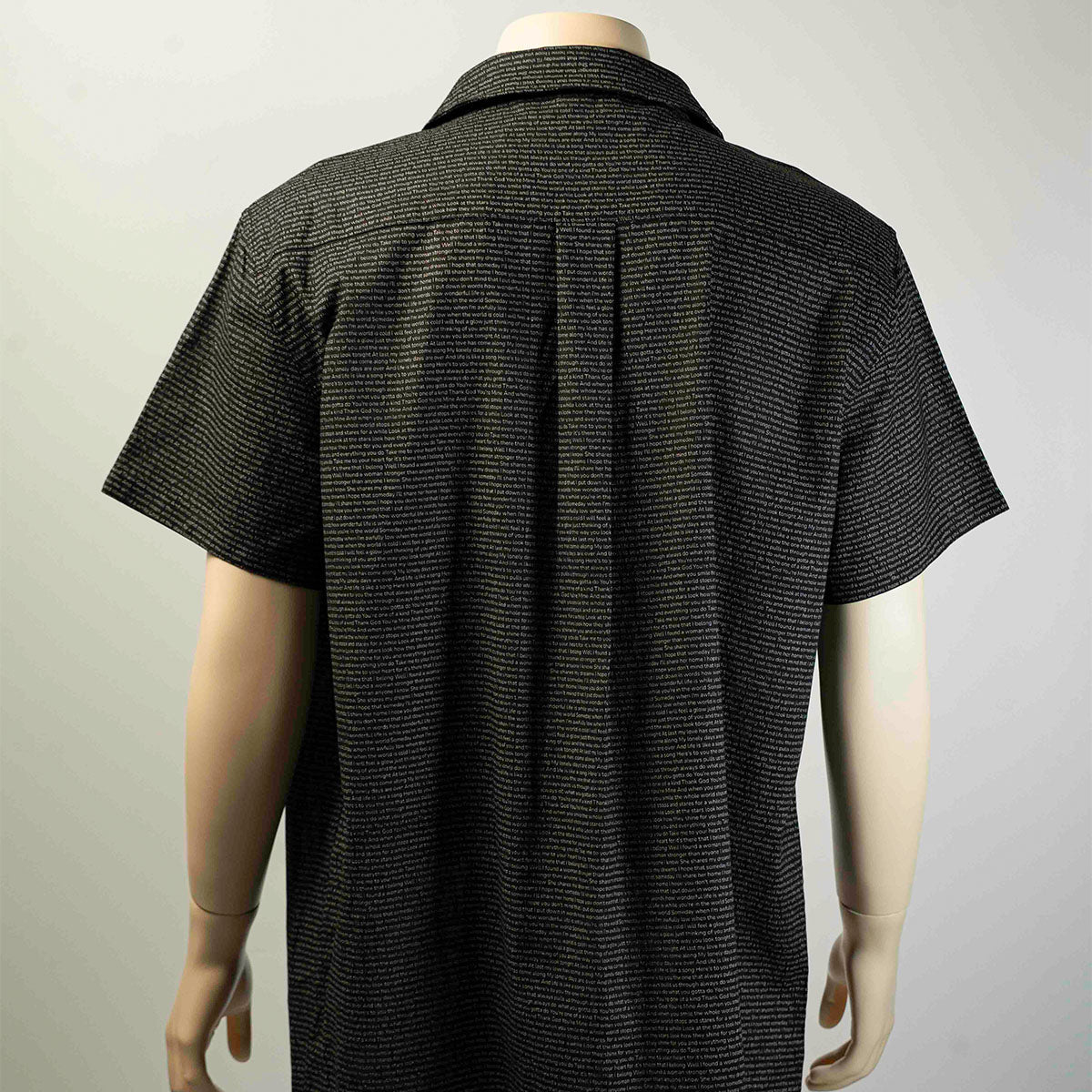 Men's Linen Textured Cotton Hawaiian Shirt - TuneInk