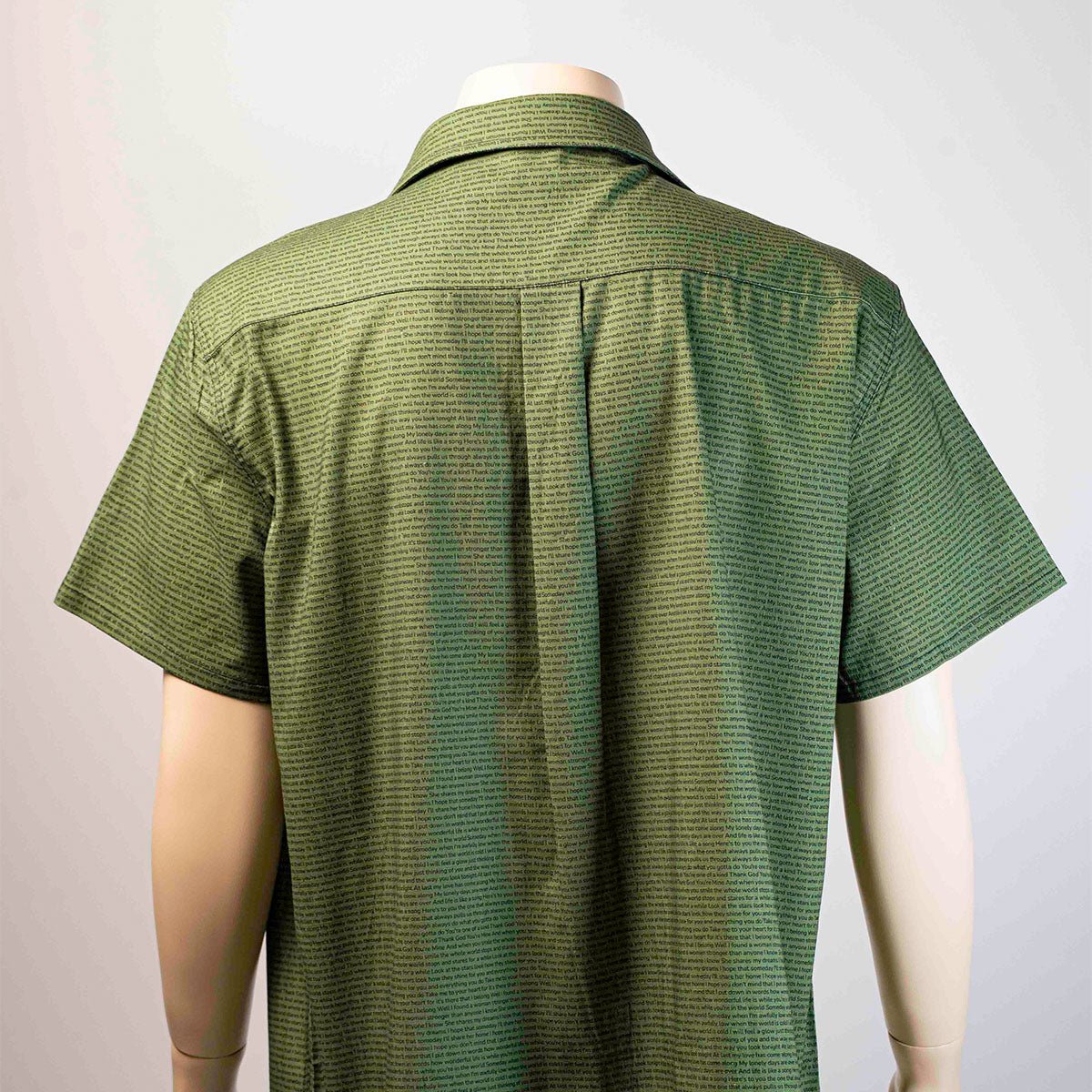 Men's Linen Textured Cotton Hawaiian Shirt - TuneInk