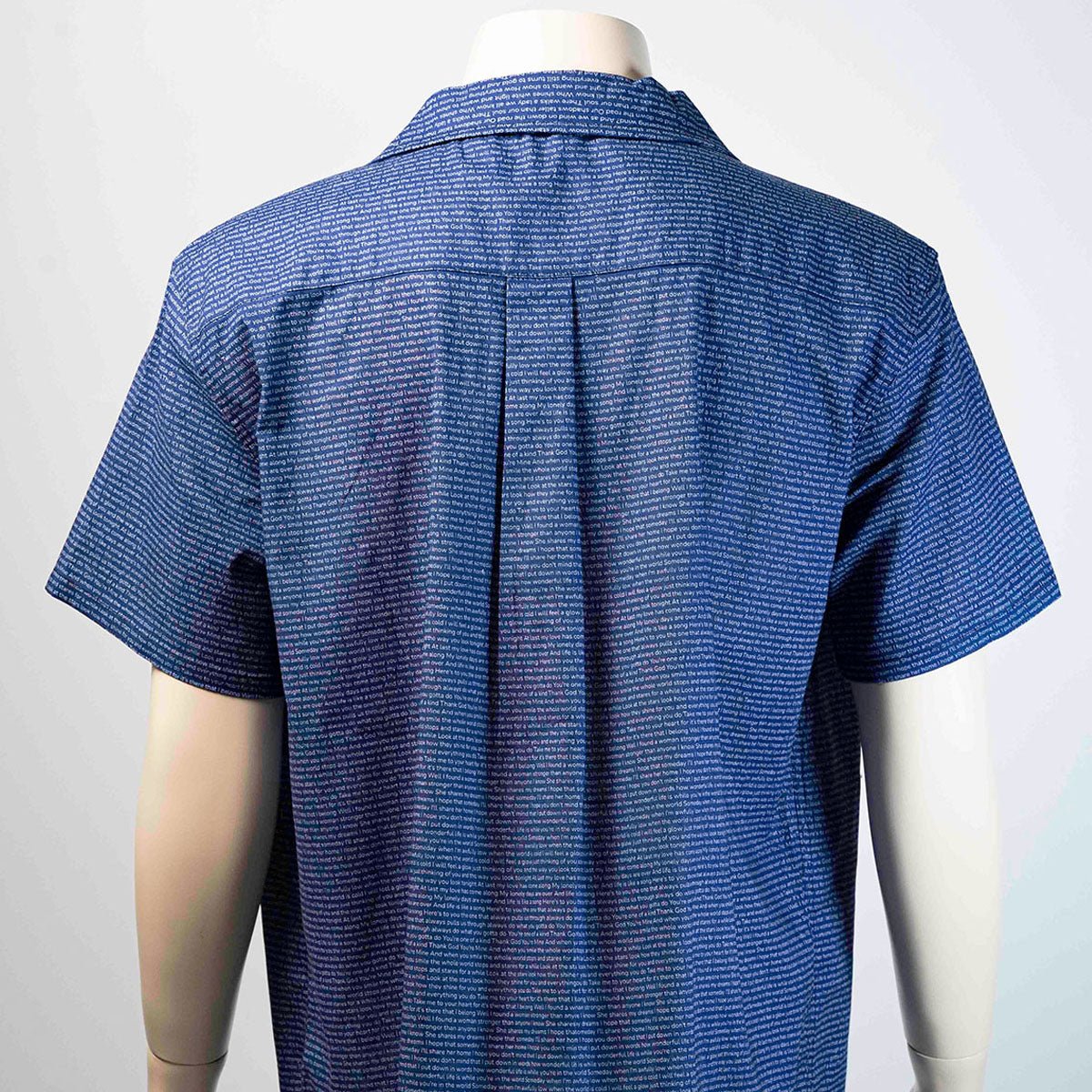 Men's Linen Textured Cotton Hawaiian Shirt - TuneInk