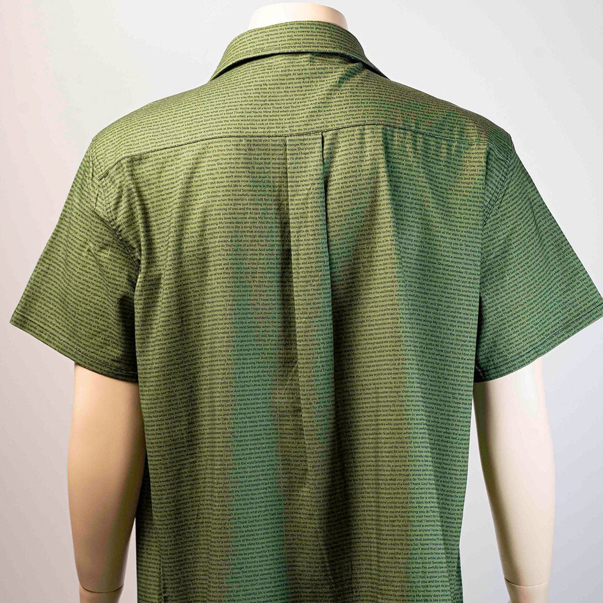 Men's Linen Textured Cotton Hawaiian Shirt - TuneInk
