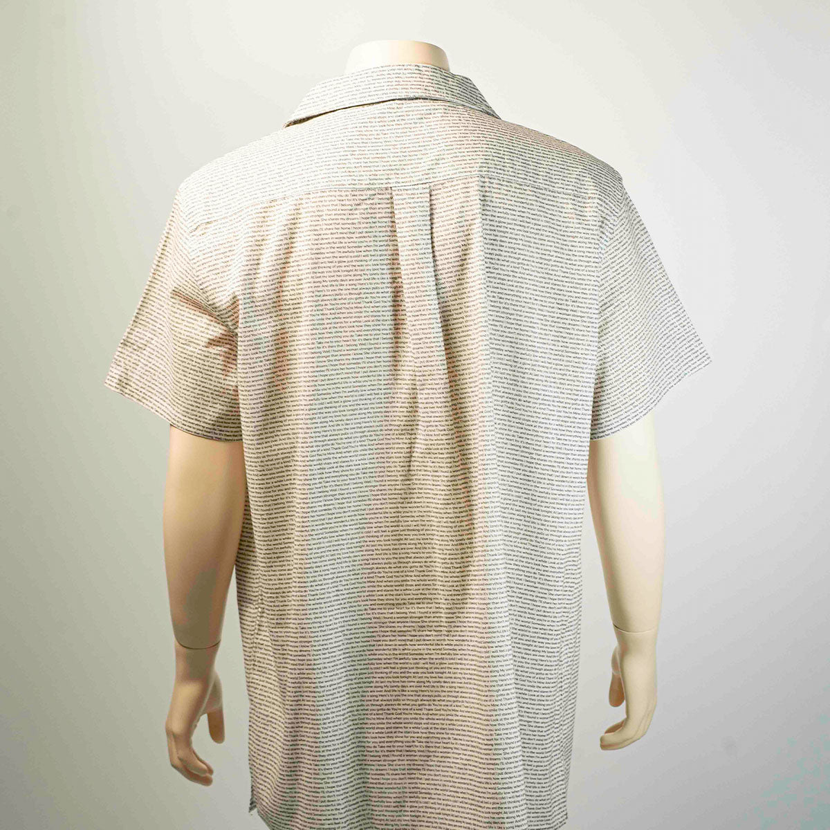 Men's Linen Textured Cotton Hawaiian Shirt - TuneInk