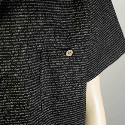 Men's Linen Textured Cotton Hawaiian Shirt - TuneInk