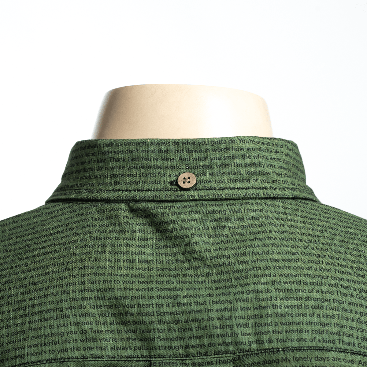 Men's Linen Textured Cotton Long Sleeve Pocket Shirt - TuneInk