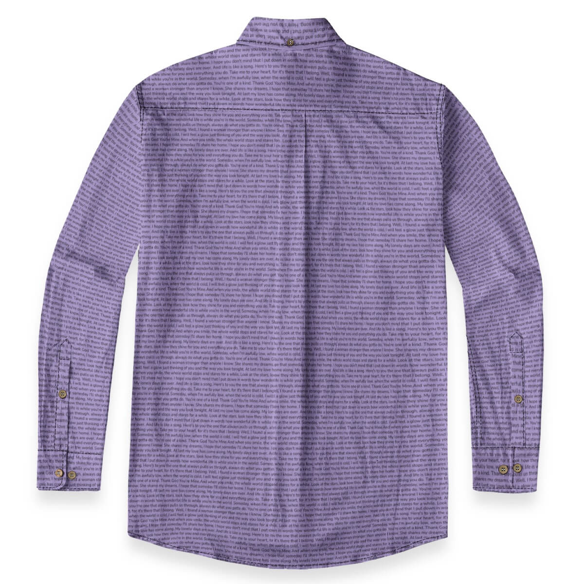 Men's Linen Textured Cotton Long Sleeve Pocket Shirt - TuneInk