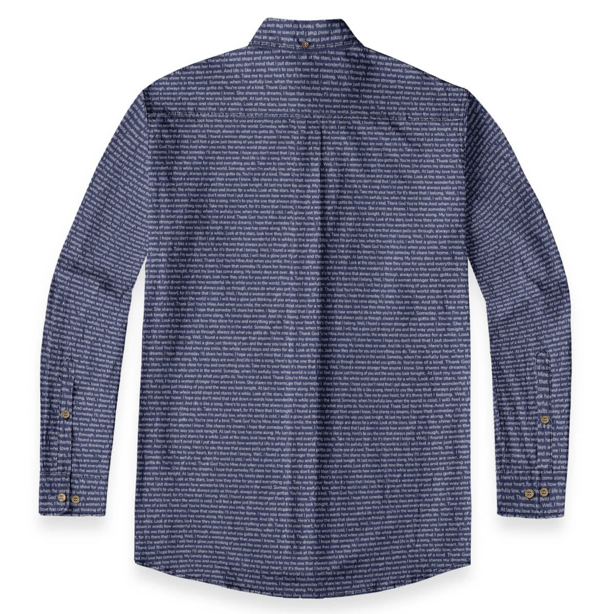 Men's Linen Textured Cotton Long Sleeve Pocket Shirt - TuneInk