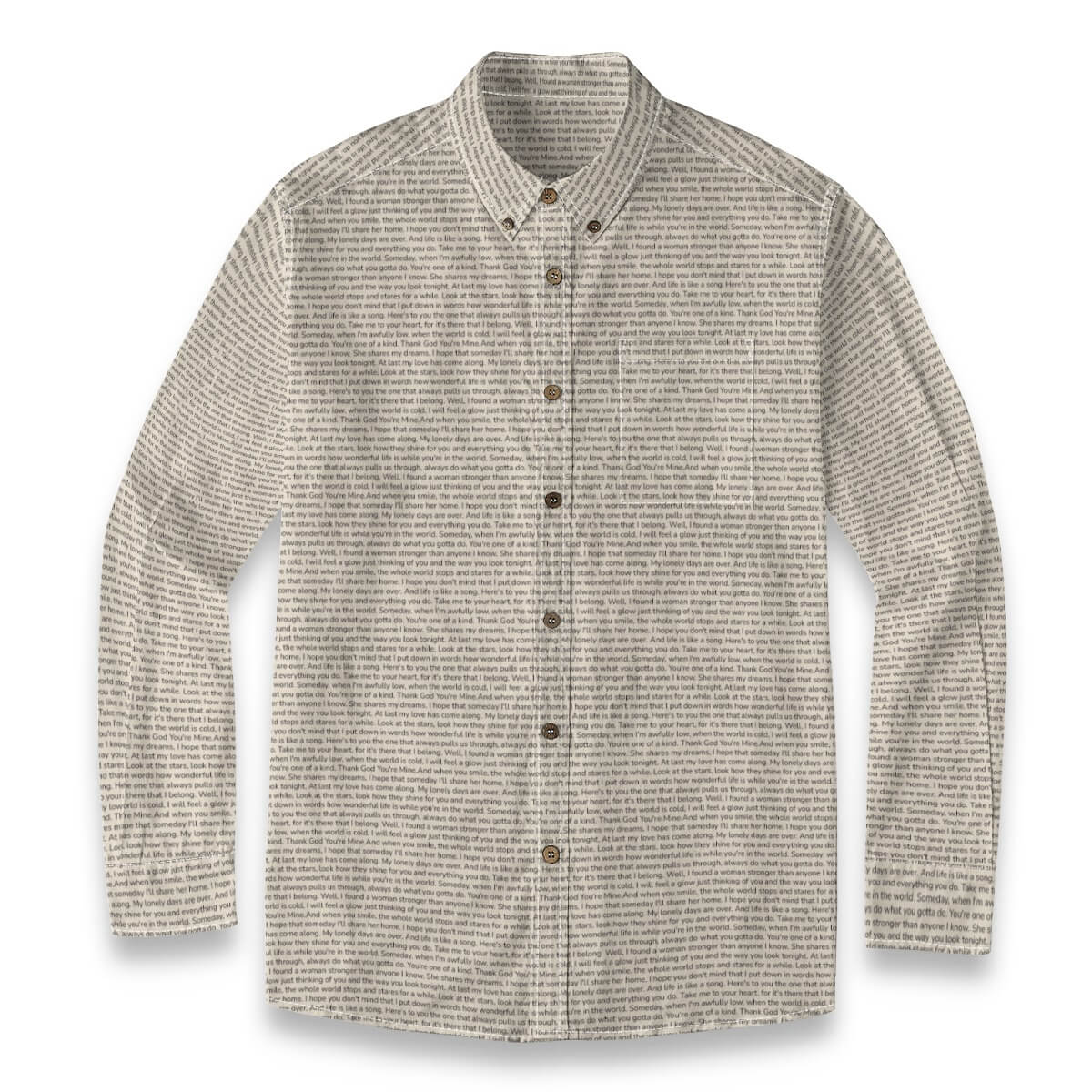 Men's Linen Textured Cotton Long Sleeve Pocket Shirt - TuneInk