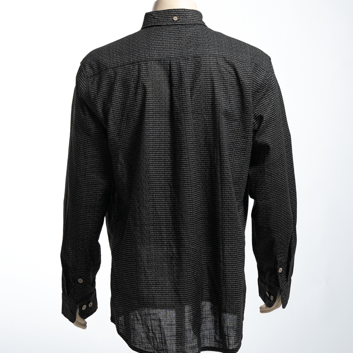 Men's Linen Textured Cotton Long Sleeve Pocket Shirt - TuneInk