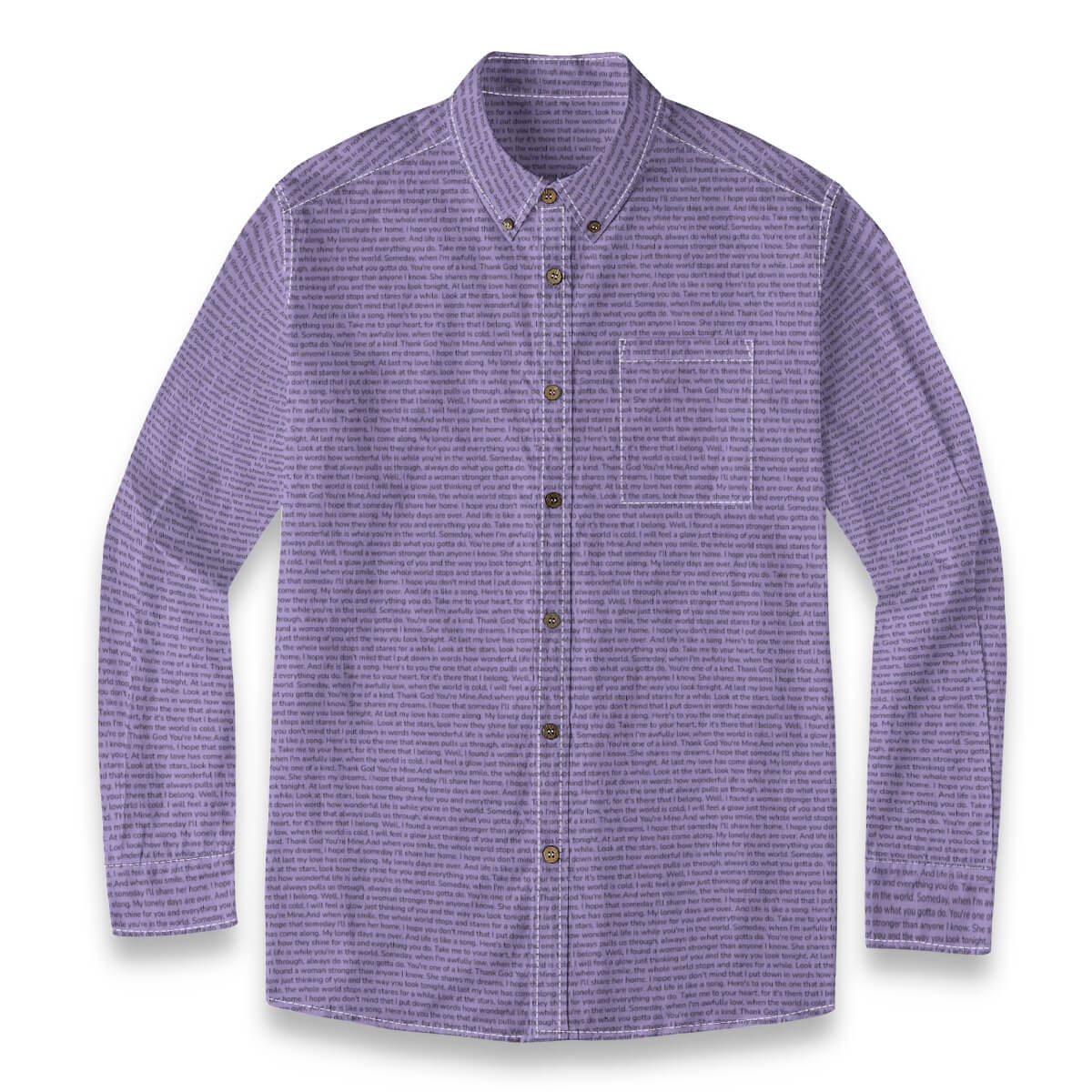 Men's Linen Textured Cotton Long Sleeve Pocket Shirt - TuneInk