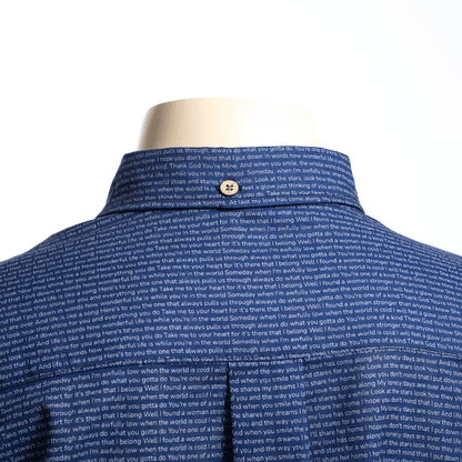 Men's Linen Textured Cotton Long Sleeve Pocket Shirt - TuneInk