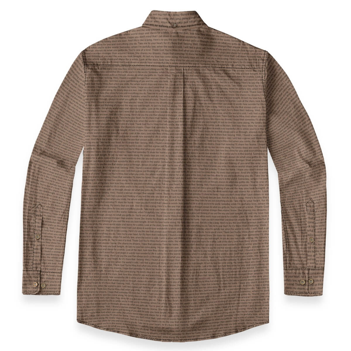 Men's Linen Textured Cotton Long Sleeve Pocket Shirt - TuneInk