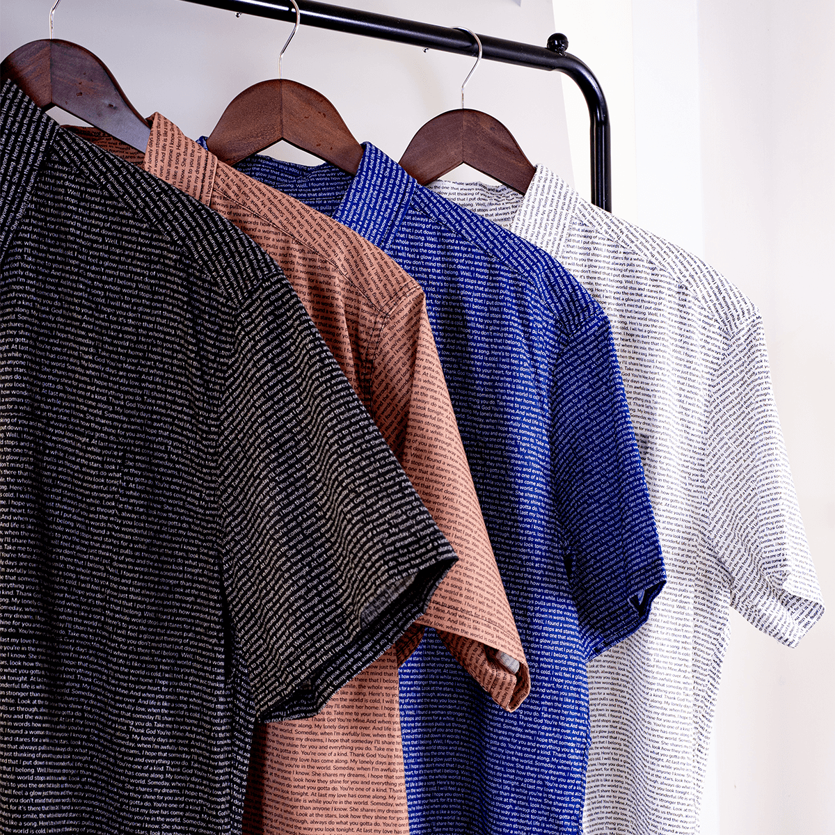 Men's Linen Textured Cotton Short Sleeve Shirt - TuneInk