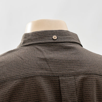 Men's Linen Textured Cotton Short Sleeve Shirt - TuneInk