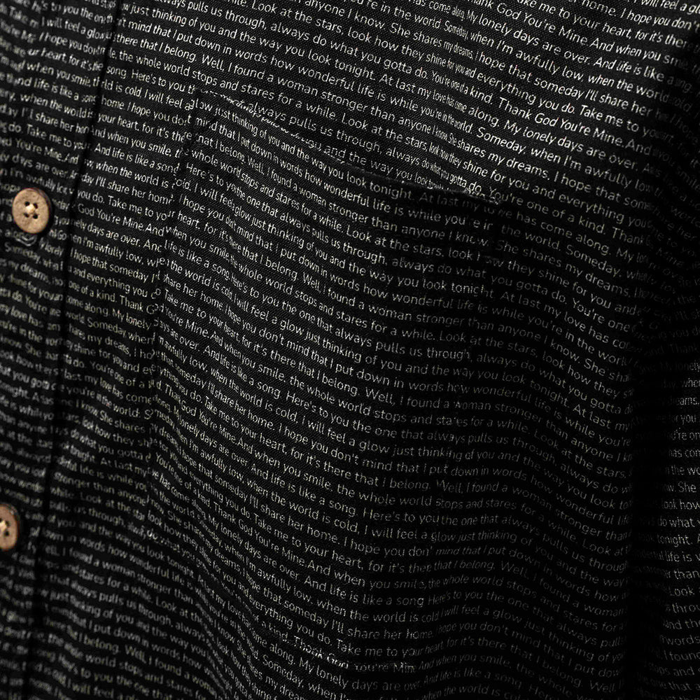 Men's Linen Textured Cotton Short Sleeve Shirt