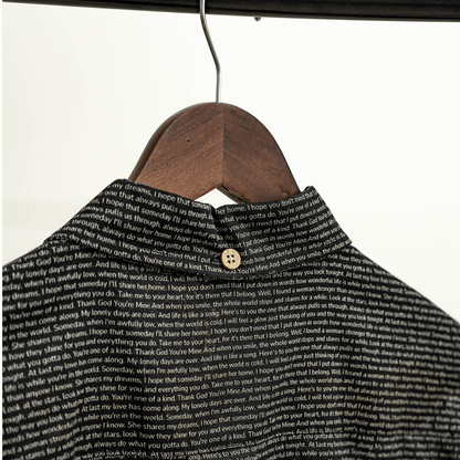 Men's Linen Textured Cotton Short Sleeve Shirt - TuneInk