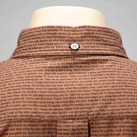Men's Linen Textured Cotton Short Sleeve Shirt