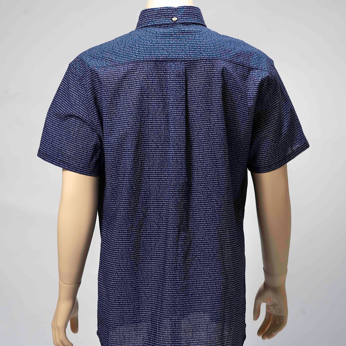Men's Linen Textured Cotton Short Sleeve Shirt - TuneInk