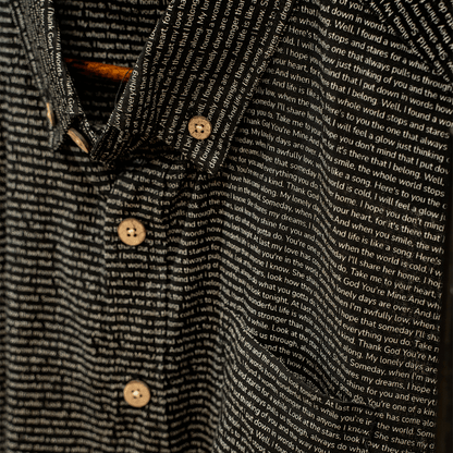 Men's Linen Textured Cotton Short Sleeve Shirt - TuneInk