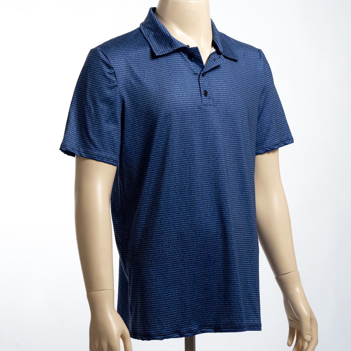 Men's Microfiber Jersey Polo Shirt - TuneInk