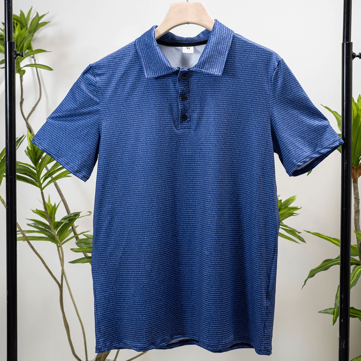 Men's Microfiber Jersey Polo Shirt - TuneInk