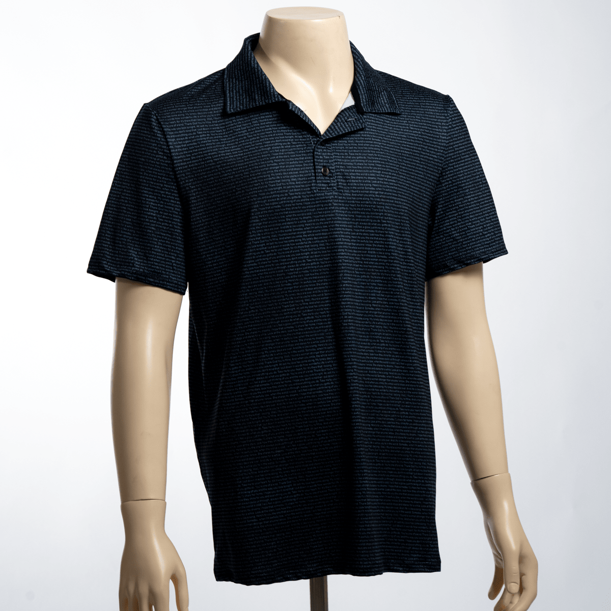 Men's Microfiber Jersey Polo Shirt - TuneInk
